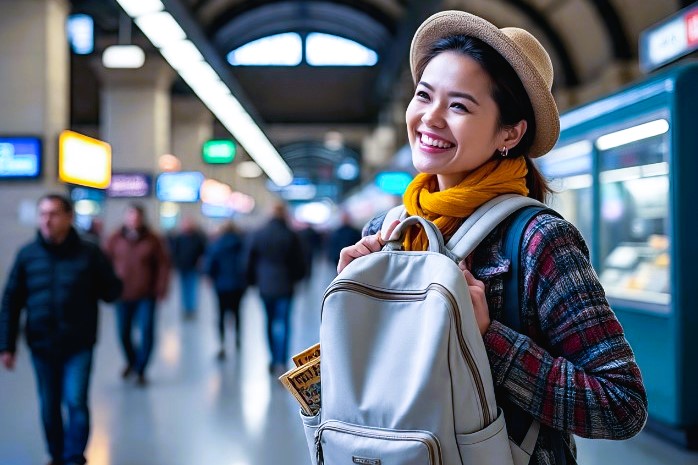 European train tours with luggage service